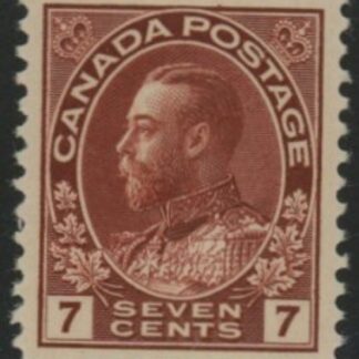 1924 Canada SG.251  7c red-brown  mounted mint
