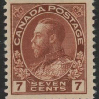 1924 Canada SG.251 7c Red Brown U/M (MNH)