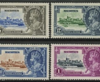 1935 Mauritius - SG.245-8  Silver Jubilee U/M (MNH)