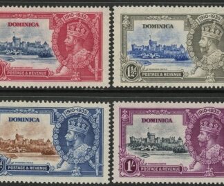 1935 Dominica  SG.92-5  Silver Jubilee set 4 values u/m  (MNH)