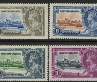 1935 British Guiana - SG.301-4 Silver Jubilee set 4 values u/m (MNH)