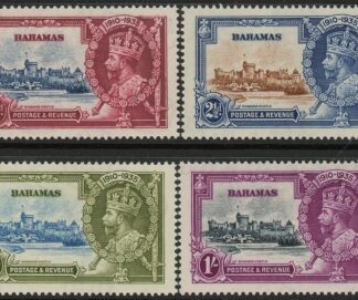1935 Bahamas SG.141-4 Silver Jubilee set 4 values u/m  (MNH)