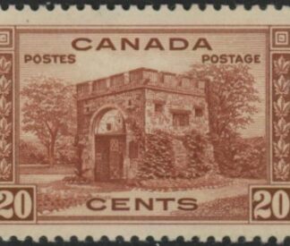 1938 Canada SG.365 20c red-brown U/M (MNH)