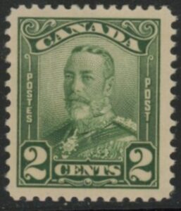 1928 Canada SG.276 2c green U/M (MNH)
