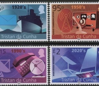 2025 Tristan Da Cunha. SG.TBA  Communications set 4 values U/M (MNH)