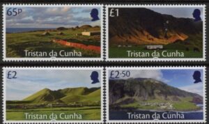 2025 Tristan Da Cunha. SG.TBA Landscapes set 4 values U/M (MNH)