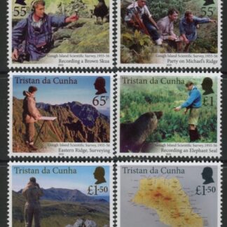 2025 Tristan Da Cunha. SG.Gough Island Scientific Survey.   set 6 values U/M (MNH)