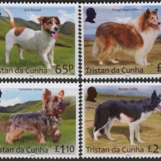 2025 Tristan Da Cunha. SG.TBA  Dogs Part 1.   set 4 values U/M (MNH)