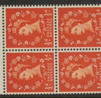 SB10a Crowns 4x½d,  wmk. sideways right. perf  AP (good perfs) U/M (MNH)