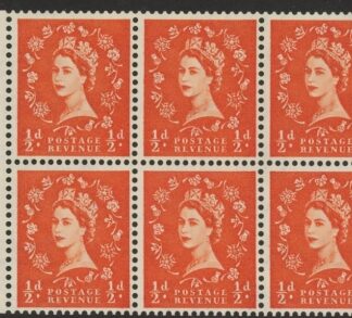 SB4 Edward Crown 6x½d,  wmk. upright perf Iet (good perfs) U/M (MNH)