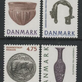 1992 Denmark SG.971-4 National Museum Copenhagen Set of 4 values U/M(MNH)