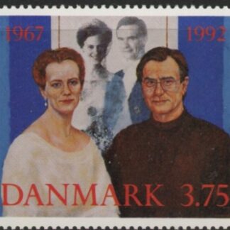 1992 Denmark SG.979 Silver Wedding U/M (MNH)