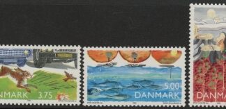 1992 Denmark SG.980-2 Environmental Protection Set of 3 values  U/M (MNH)