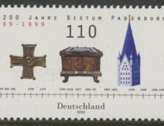 1999 Germany SG.2912 120th Anniv of Paderborn Diocese U/M (MNH)