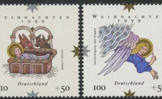 1999 Germany SG.2934-5 Christmas Set of 2 values U/M (MNH)