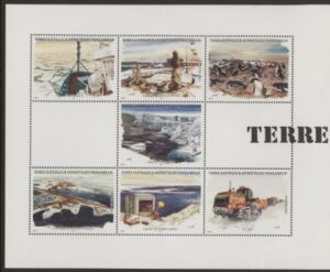 2001 French Antarctic SG.454a-67a.Adelie Land Booklet panes U/M (MNH)