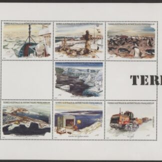 2001 French Antarctic SG.454a-67a.Adelie Land Booklet panes U/M (MNH)