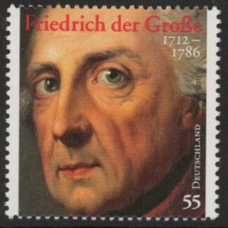 2012 Germany SG.3750 300th Birth Anniv Frederick II of Prussia U/M (MNH)H)