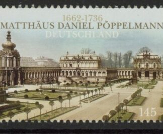 2012 Germany SG.3756 Birth Anniv of Matthjaus Daniel Poppelmann U/M (MNH)