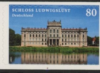 2015 Germany SG.3958 Ludwigslust Castle ex booklet U/M (MNH)