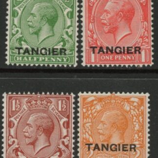 1927 Tangier SG.231-4 Set of 4 values mounted mint