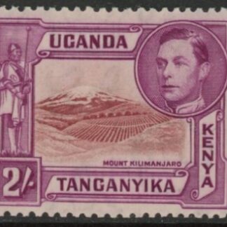 1938 KUT SG.146 2s lake-brown & purple Perf.13¼ mounted mint