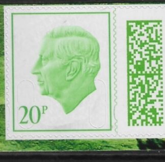 V5275  20p light green M25L MPIL  ex CY14 Lord of The Rings U/M (MNH)
