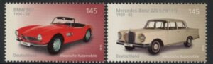 2015 Germany SG.3974-5 Classic Cars Set of 2 values U/M (MNH)