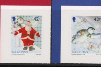 2014 IOM SG.1950-1  Christmas Set of 2 values U/M (MNH)