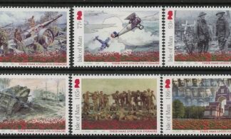 2016 IOM SG.2079-86 Battle of the Somme Set of 6 values U/M (MNH)