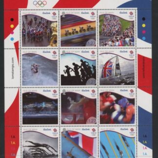 2016 IOM SG.2114-7 Olympic Games Rio De Janeiro Sheetlet U/M (MNH)