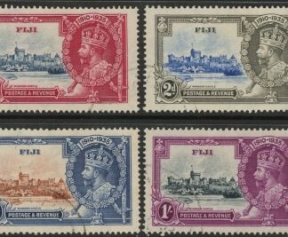 1935 Fiji SG.242-5 KGV Silver Jubilee Set of 4 values Used
