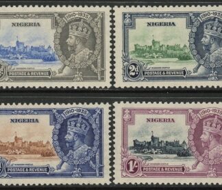 1935 Nigeria SG.30-3  Silver Jubilee set 4 values u/m  (MNH)