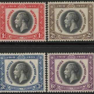 1935 South West Africa SG.88-91 Silver Jubilee set 4 values  U/M (MNH)