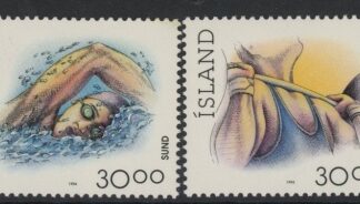 1994 iceland SG.817-8 Sport Set of 2 values U/M (MNH)