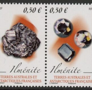 2018 French Antarctic SG.836-7 Minerals Set of 2 values U/M (MNH)