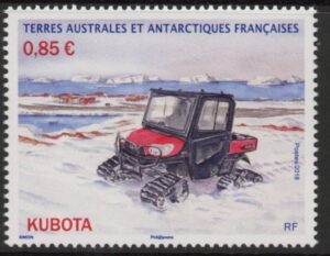 2018 French Antarctic SG.842 Antarctic Vehicles U/M (MNH)