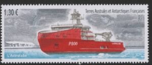 2017 French Antarctic SG.814 Ships U/M (MNH)