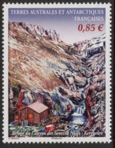 2018 French Antarctic SG.843 Refuge in the Canyon U/M (MNH)