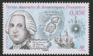 2018 French Antarctic SG.840 Poerre Etienne De Boynes Death Anniv U/M (MNH)