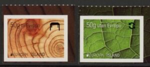 2011 Iceland SG.1314-5 Europa Set of 2 values U/M (MNH)