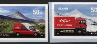 2013 Iceland SG.1393-4 Europa Set of 2 values U/M (MNH)