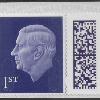 V5015  1st purple M25L MFIL (from booklet) U/M (MNH