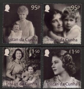 2026 Tristan Da Cunha SG.TBA 100th Anniv. Birth of Queen Eliabeth II set 4 values U/M (MNH).