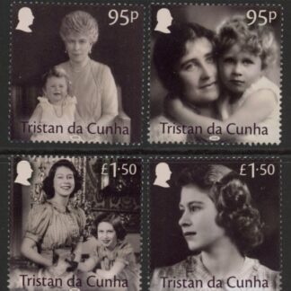2026 Tristan Da Cunha SG.TBA  100th Anniv. Birth of Queen Eliabeth II set 4 values U/M (MNH).