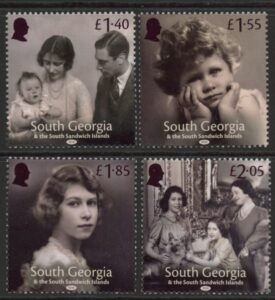 2026 South Georgia SG.TBA  100th Anniv. Birth of Queen Eliabeth II set 4 values U/M (MNH).