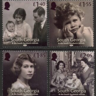 2026 South Georgia SG.TBA  100th Anniv. Birth of Queen Eliabeth II set 4 values U/M (MNH).