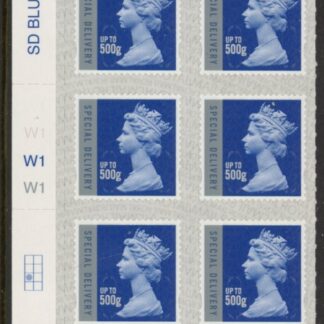 U3052  500g Sp. Delivery M18L  grid R3 C1 SBP s/L  Walsall U/M (MNH)