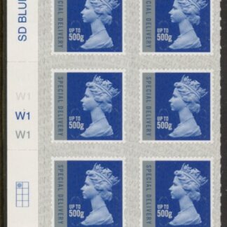U3052  500g Sp. Delivery M18L  grid R1 C1 SBP s/L  Walsall U/M (MNH)