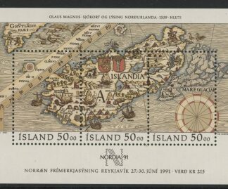 1991 Iceland MS.771 Nordic 91 Mini Sheet U/M (MNH)